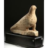 Large Roman Marble Perching Eagle, ex Sotheby's