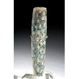 Rare Roman Mosaic Glass Vial