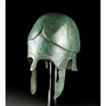 Published / Exhibited Greek Chalcidian Bronze Helmet