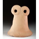 Rare / Large Tell Brak Terracotta Eye Idol - TL Tested