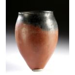 Egyptian Naqada II Blacktop Pottery Jar