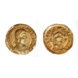 Byzantine Valentinian Ravenna Gold Solidus - 4.4 g