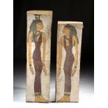 Published & Translated Egyptian Wood Sarcophagus Panels