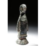 Early 20th C. African Lega Wood Bwami Figure