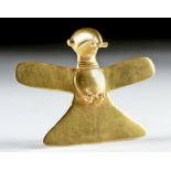 Stunning Panamanian Gold Eagle Pendant, 19.3 g