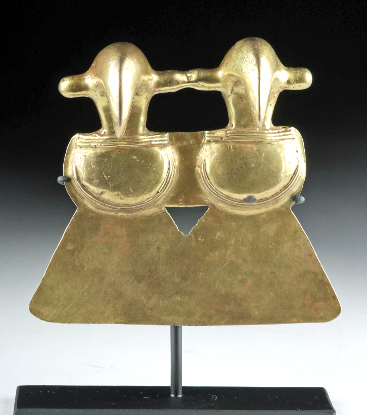 Huge Panamanian Gold Double Bird Pendant - 166 g, TL - Image 2 of 4