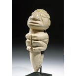 Large Costa Rican Stone Figural Amulet