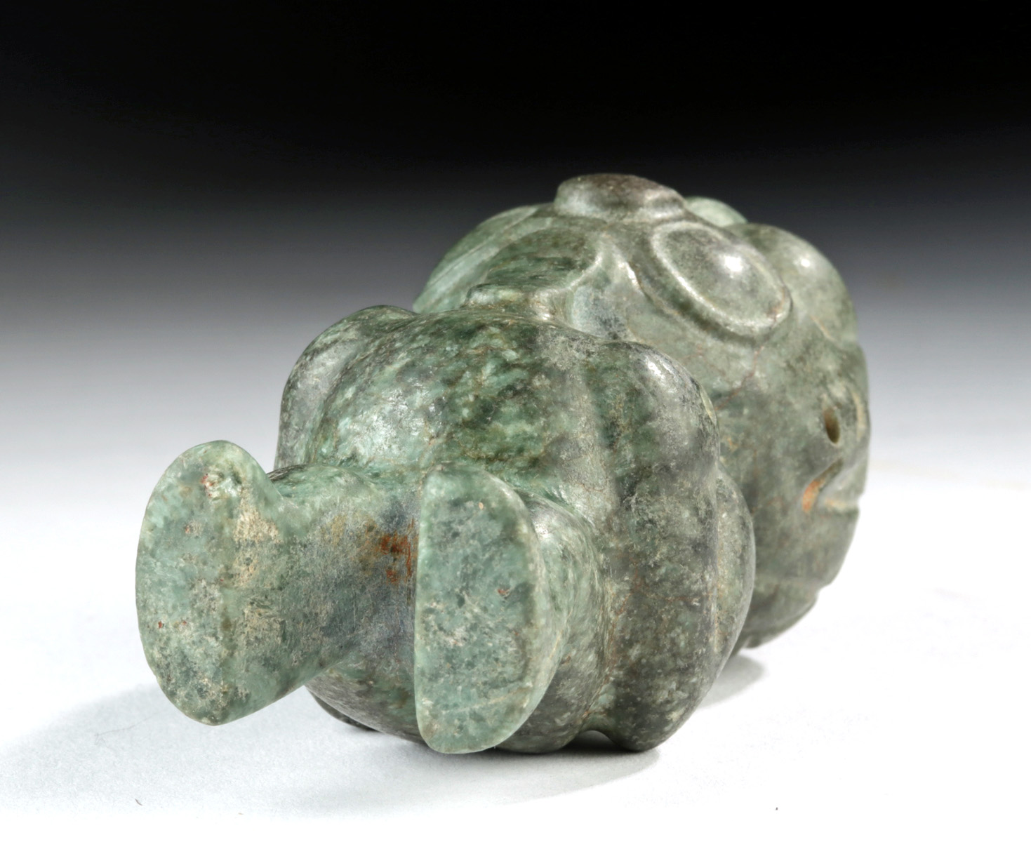 Olmec Jadeite Eagle Transformation Figure - Image 6 of 6