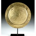 Huge Calima Gold Disc Pectoral - 70.3 g