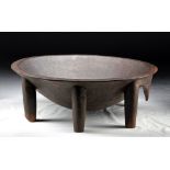 Monumental 19th C. Samoan Wood Kava Dish