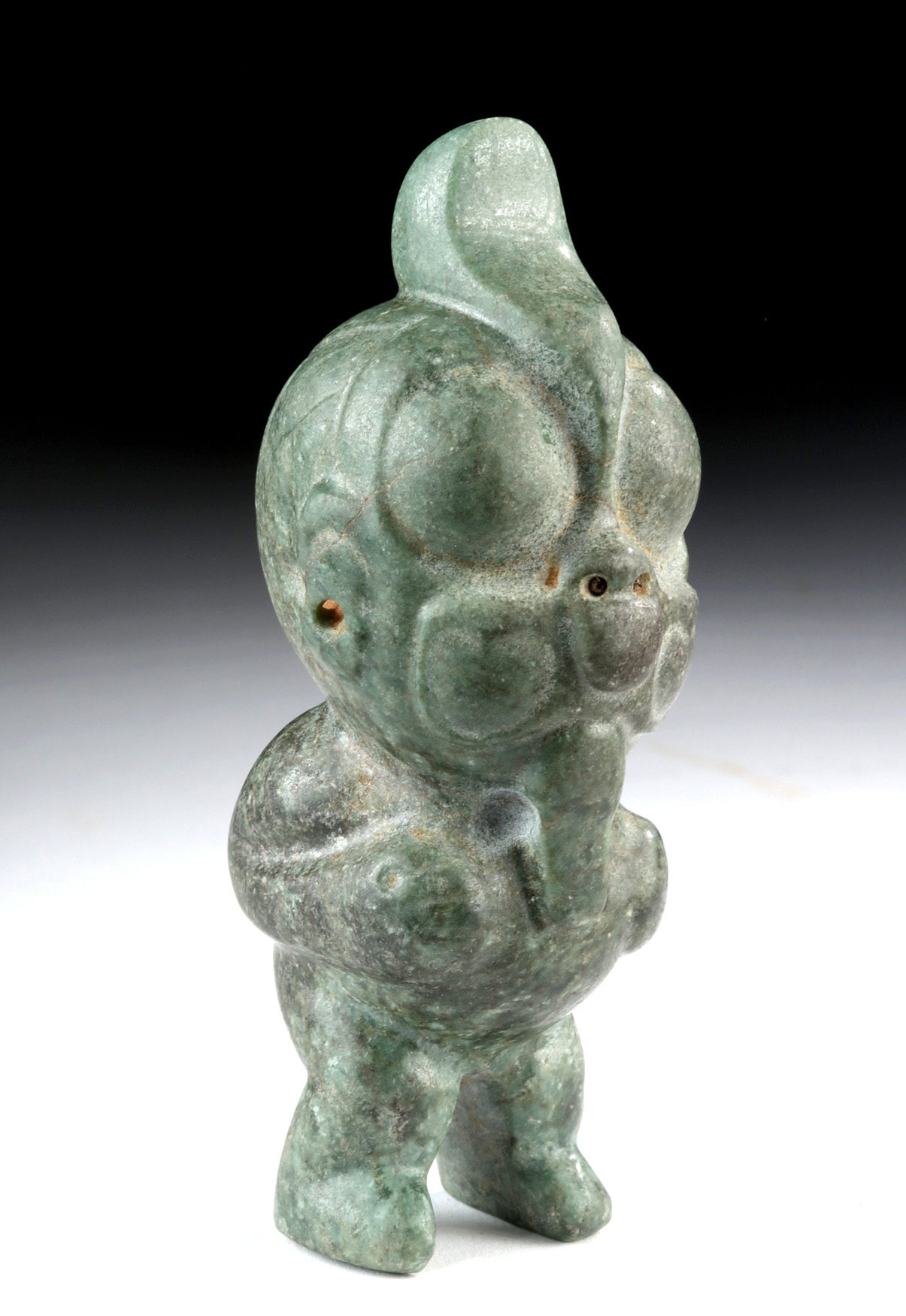 Olmec Jadeite Eagle Transformation Figure