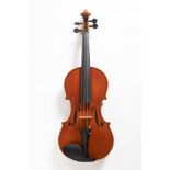 KAREL JOSEF DVOŘÁK 1887 - 1947: A VIOLA 1943 Body: 38.6 x 18.6 x 12.8 x 22.9; Scale length: 21.4