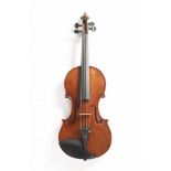 JAN BAPTISTA DVOŘÁK 1825 - 1890: A VIOLA 1880 Body measured over arch: 39.7 x 18.3 x 12.8 x 22.4 ;