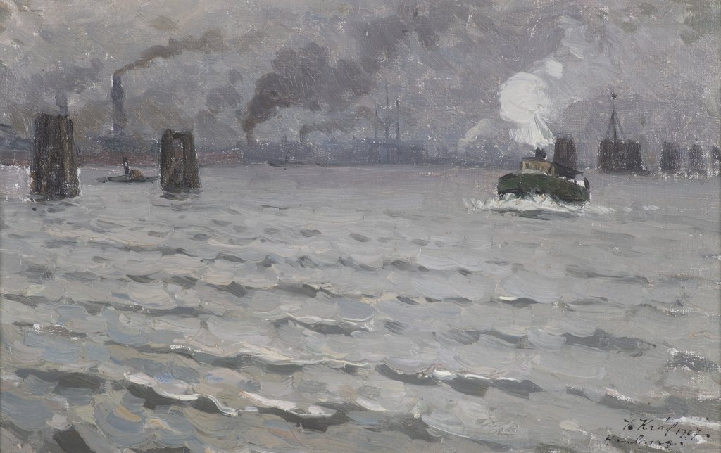 JOSEF KRÁL 1877 - 1914: OIL STUDIES FROM TRAVELS 1907 Oil on canvas, card 16 × 25 cm, 17,5 × 25,5 - Image 3 of 3