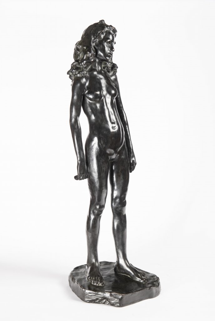 JAN ŠTURSA 1880 - 1925: PUBERTY 1905 Bronze 80 cm Marked on plinth "J. Štursa" This statue a