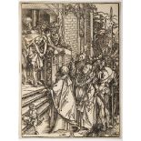 ALBRECHT DÜRER 1471 - 1528: THREE PRINTS FROM A SERIES OF TWELVE ILLUSTRATIONS OF THE PASSION 1510
