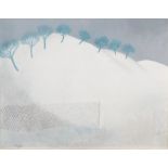 VLADIMÍR KOMÁREK 1928 - 2002: WINTER LANDSCAPE 1981 Oil on canvas 70 x 90 cm Signed lower left "V.