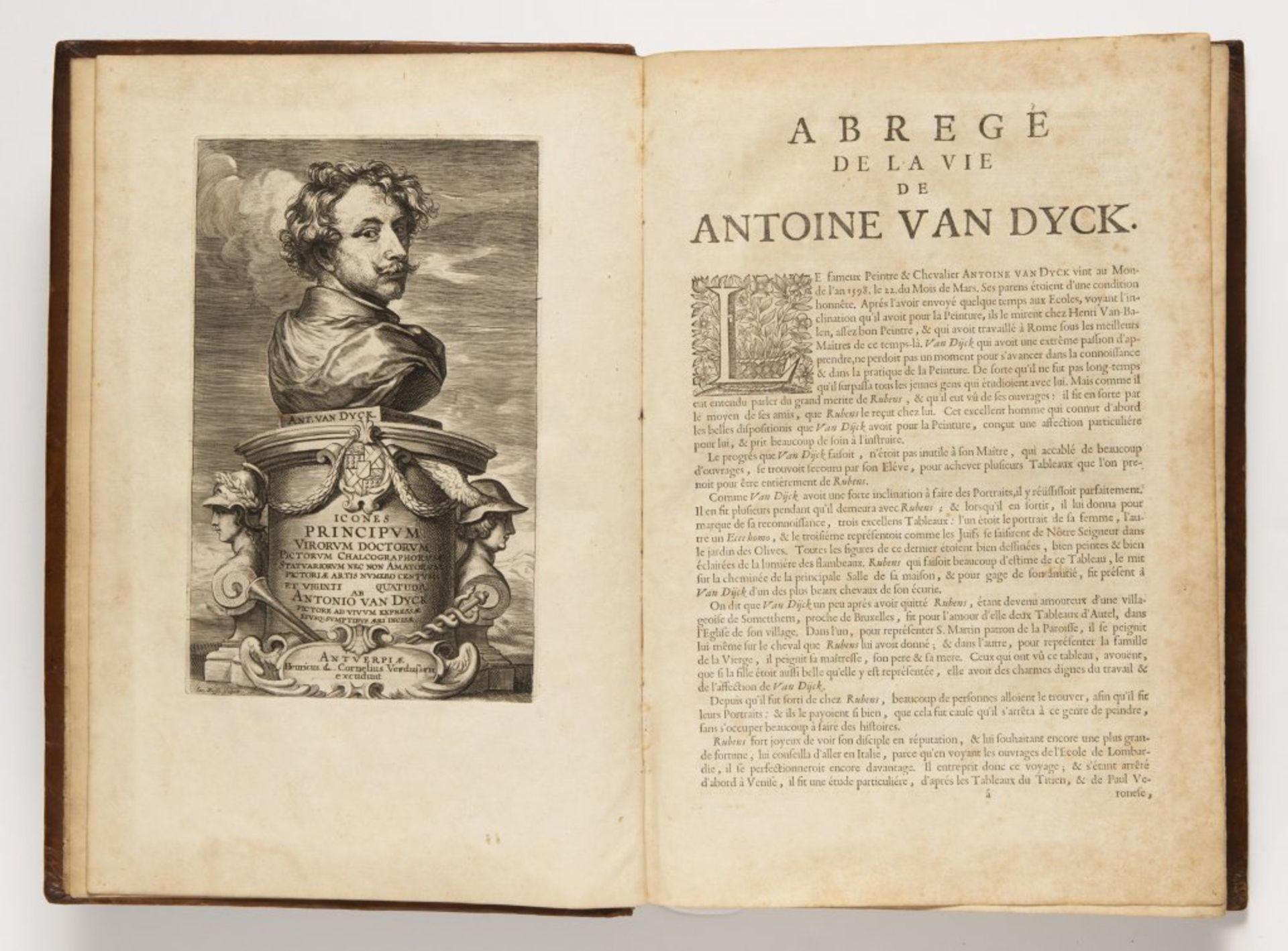 ANTHONIS VAN DYCK 1599 - 1641: LE CABINET DES PLUS BEAUX PORTRAITS DE PLUSIEURS PRINCES ET - Bild 2 aus 9