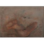 GAIL DEBORAH CATLIN (1948 -), NUDE, oil on board, signed and dated '99, 110cm by 150cm.