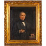 WILLIAM HOWARD (WILLIE) SCHRODER (1851 - 1892), PORTRAIT OF THE HONOURABLE LATE JAMES FAIRBAIRN, oil