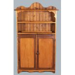 A 19TH CENTURY CAPE STINKWOOD, YELLOWWOOD AND PINE DRESSER, the extending back boards forming a