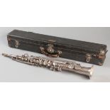AN EARLY 20TH CENTURY SOPRANO SAXOPHONE, BY C.G. CONN LTD., ELKHART, INDIANA, USA, inscribed and