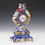 Porcelain Mantel Clock