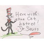 Theodor Seuss (Dr. Seuss) Geisel (American, 1904-1991)