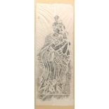 Two Chinese Stone Rubbings