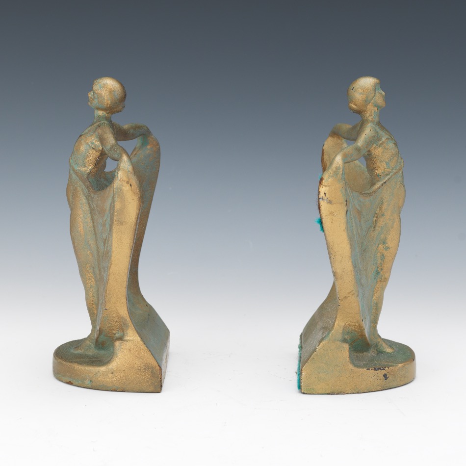 A Pair of Art Deco Bookends - Image 4 of 7