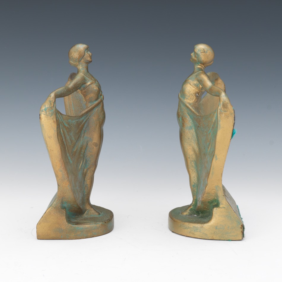 A Pair of Art Deco Bookends - Image 2 of 7