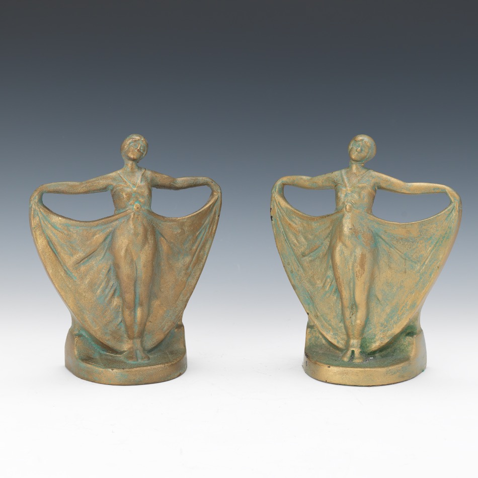 A Pair of Art Deco Bookends - Image 5 of 7