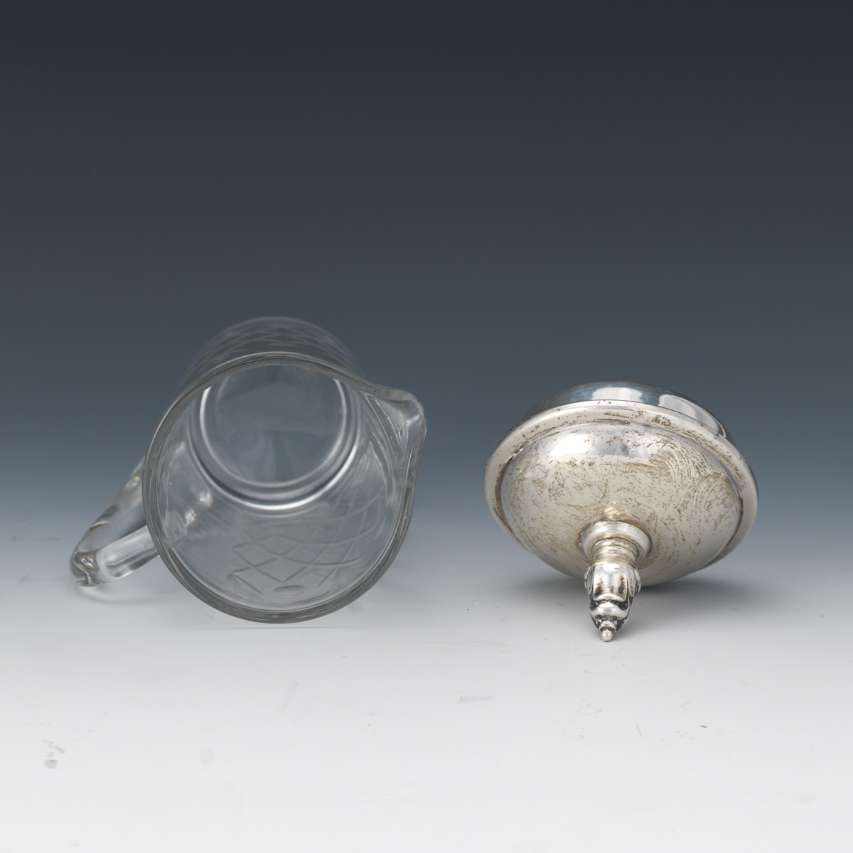 International Sterling "Royal Danish" Pitcher and Spoon - Image 6 of 7