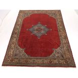 Very Fine Semi-Antique Hand Knotted Tabriz Carpet