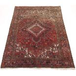 Fine Near-Antique Hand Knotted Heriz Carpet