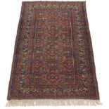 Antique Hand Knotted Zanjan Carpet, ca. 1920's