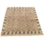 Fine Hand Knotted Mid Century Modern Style Carpet