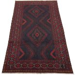 Fine Near Antique Hand Knotted Balouch Carpet, ca. 1940's