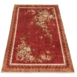 Art Deco Style Chinese Silk Carpet