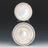 Meriden Britannia and Gorham Sterling Silver Fluted Design Bowls