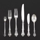 Gorham Sterling Silver Flatware Set, "King Edward" Pattern