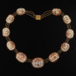 Circa 1880 Cameo necklace