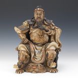 Chinese Pottery Figure of a Warrior
