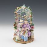 Meissen Porcelain Figural Grouping, ca. 1825-1924