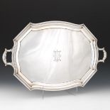 Durgin Sterling Silver Tray, Retailed by Grogan Co.