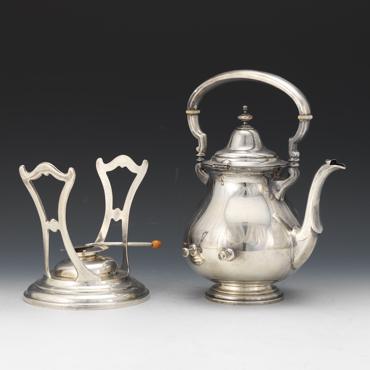 Graff, Washbourne & Dunn Sterling Silver Tea and Coffee Service - Image 18 of 20