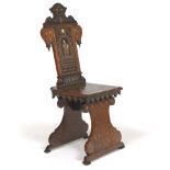 Renaissance Revival Hand Made Toscano DiMedici Palace Style Inlaid Mahogany Chair