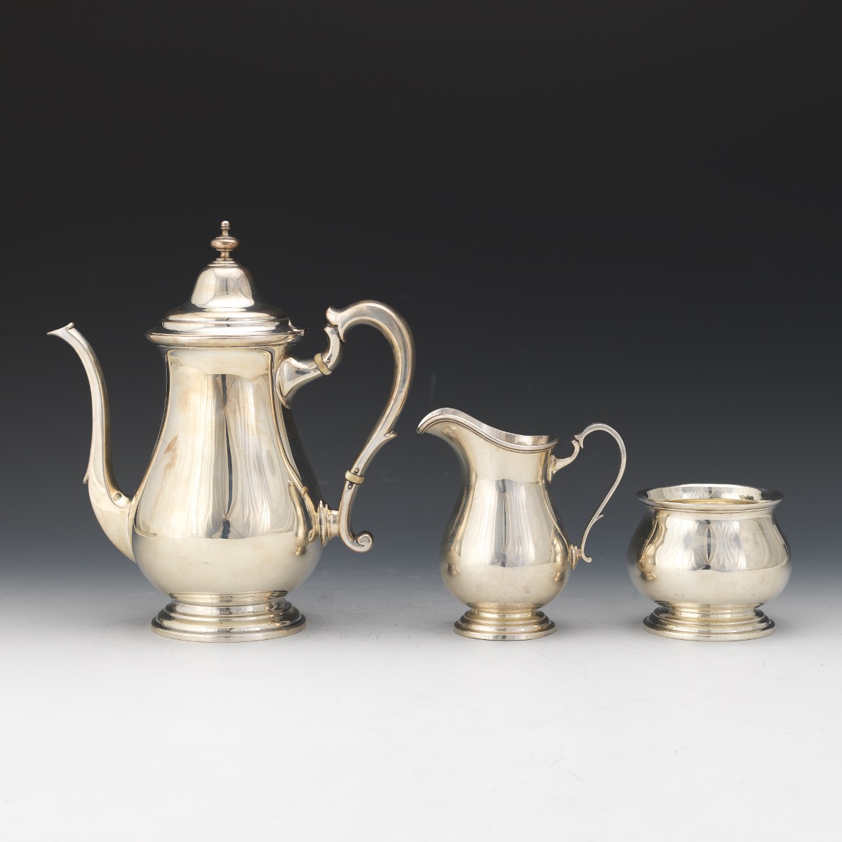 Graff, Washbourne & Dunn Sterling Silver Tea and Coffee Service - Image 10 of 20