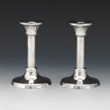 Tiffany & Co. Pair of Sterling Silver Candlesticks, Made in Germany