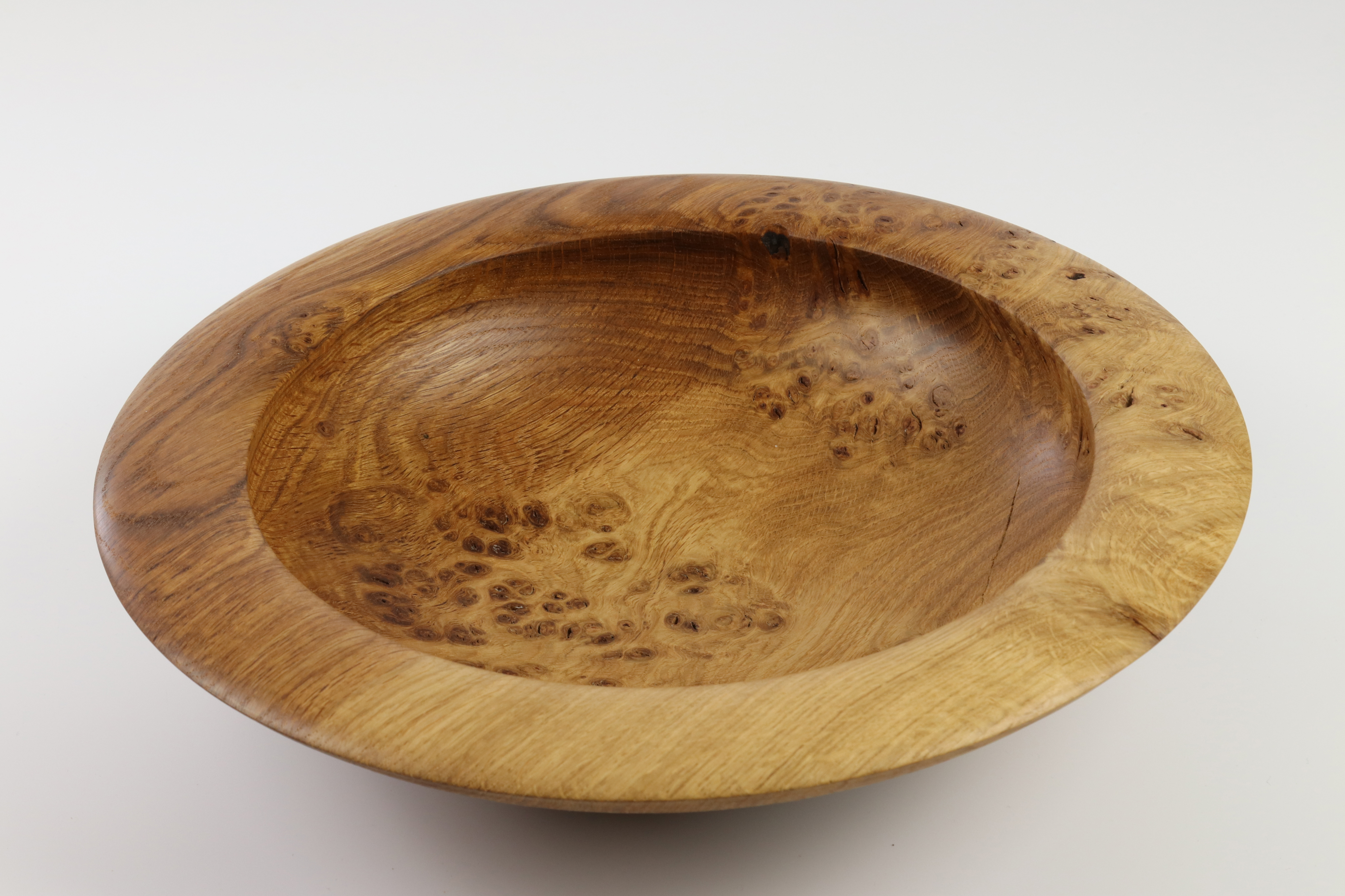 Nick Agar (UK) burr elm bowl 7x33cm. Signed - Image 2 of 4